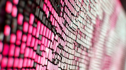 Abstract Pixelated Technology: A Dynamic Digital Art Display