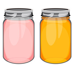 two cans green and yellow without background.eps