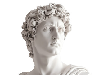 Isolated Bust of David