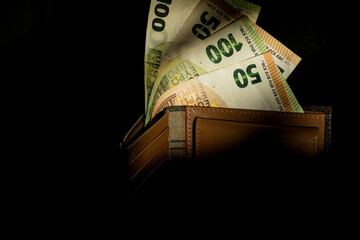 Bargeld Geldbörse