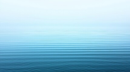 Naklejka premium Calm, serene body of water with gentle ripples.