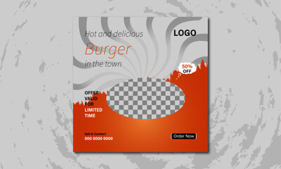 Food social media post For Business