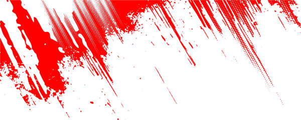 Grunge texture effect background. Distressed rough dark abstract textured. Black isolated on red. Graphic design element vintage style decoration concept for banners, flyer, card, or brochure cover
