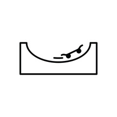 Fototapeta premium ramp Vector icon