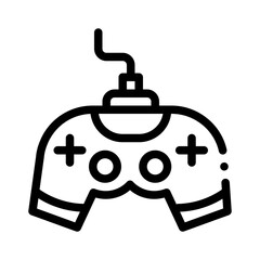 gamepad line icon