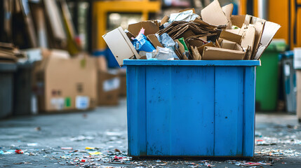 pile of cardboard boxes, cardboard recycling , Cardboard waste, Reusable cardboard, plastic waste