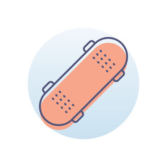 skateboard Vector icon