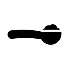 spoon glyph icon