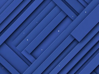 Obraz premium Abstract blue geometric pattern with layered rectangles and subtle highlights