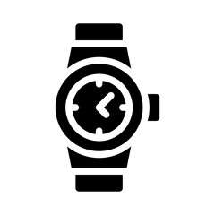 watch glyph icon