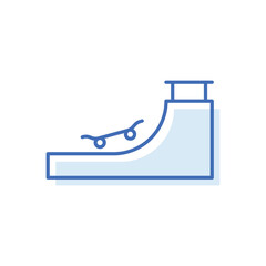 ramp Vector icon