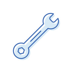 Wrench Vector icon