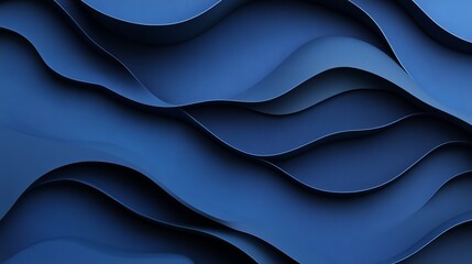 Obraz premium Bright blue dynamic abstract vector background with diagonal lines. 3d cover of business presentation banner for sale event night party. Fast moving soft circle wave line stripe decoration