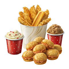 Raising Cane’s Toast and Chicken PNG
