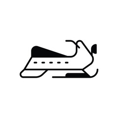 Snowmobile  Vector icon