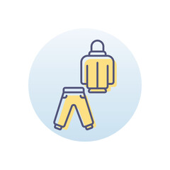 Ski Accessory Vector icon