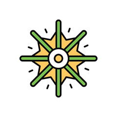 Obraz premium Snow Vector icon