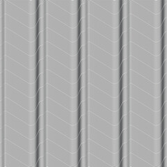 Geometrical waves black lines seamless pattern