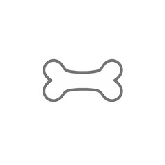 Fototapeta premium Simple 2D Black & White Bone 