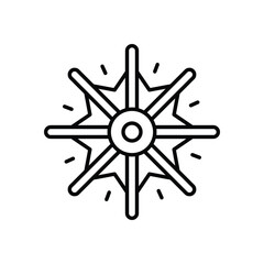 Obraz premium Snow Vector icon