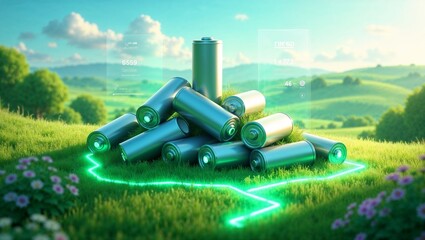 Eco-Friendly Battery Stack