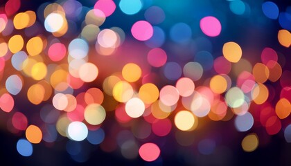Fototapeta premium colorful bokeh for background abstract