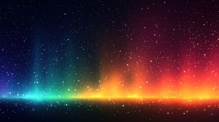 Cosmic Aurora: A Celestial Symphony of Colors