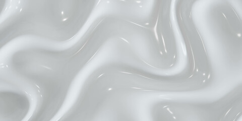 Elegant Glossy White Abstract Texture