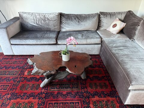 sofa and beautiful unicat table