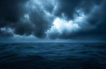Obraz premium Storm sky dark background, cloud rain spooky stormy ngiht dramatic thunder cloudy mystery smoky atmospheric sea, effect pm 2.5 carbon dioxide weather overcast bad, grey black colud.