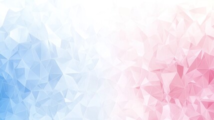 Fototapeta premium Abstract Pink and Blue Polygonal Mosaic Background