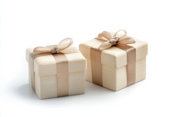 Obraz premium Elegant wedding ring box perfect for a romantic proposal moment