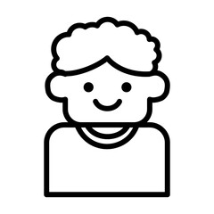 Man, user, people  - vector icon