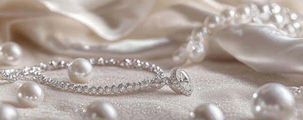 Delicate White Jewelry and Pearls