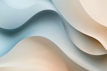 Obraz premium Gray-blue and beige grainy gradient background with noise texture