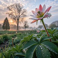 pink flower in the garden