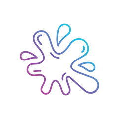 Splash Vector icon