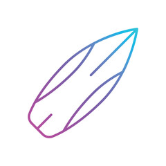 Surfing Board Vector icon