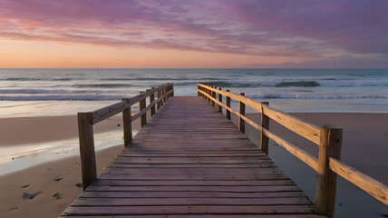 pier on the beach
