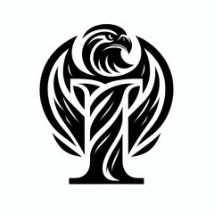 Majestic Eagle Logo Perfect for Business and Sports