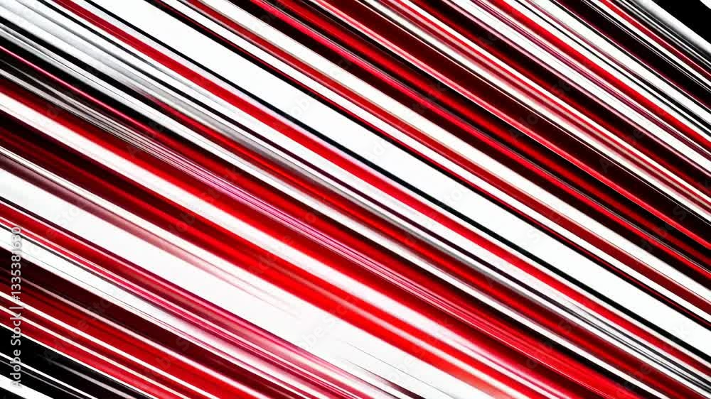 Aufkleber diagonal red black and white abstract lines on a dynamic background. modern art design