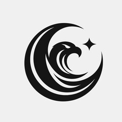 Fototapeta premium Vintage Eagle Logo Classic, Retro and Timeless Appeal