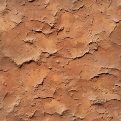 Fototapeta premium seamless terracotta clay wall, warm earthy tones