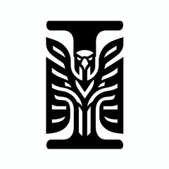 Luxury Black Eagle Logo Elegant, Premium and Exclusive