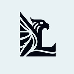 Legendary Black Eagle Logo for Professional Branding