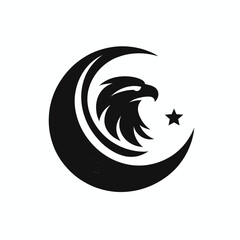 Obraz premium Elegant Eagle Logo for Premium Business Identity