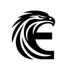 Ultra-Modern Eagle Logo Sleek, Trendy and Futuristic