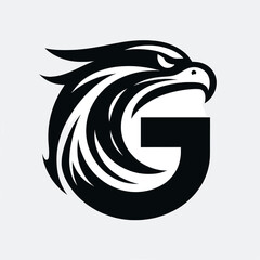 Unstoppable Black Eagle Logo for Professional Branding