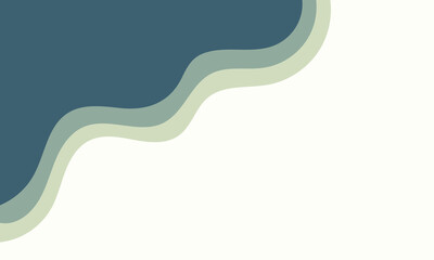 Vector Simple Wavy Shape Background For Corporate Business