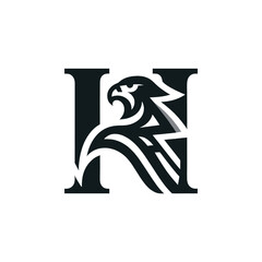 Customizable Eagle Logo Adaptable for Any Brand